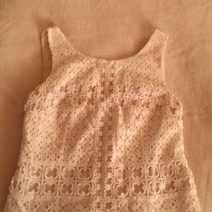 White Eyelet Lilly Pulitzer dress